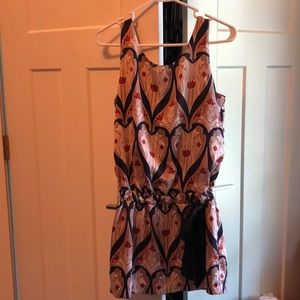 Peppermint open back  summer top